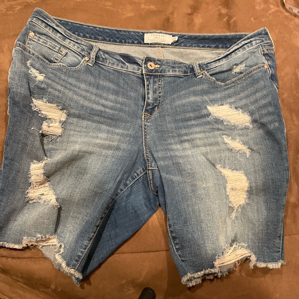 Distressed Shorts